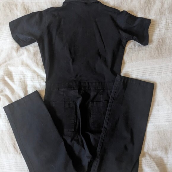 Nooworks Black Twill Coveralls, size small - Picture 3 of 3
